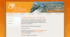 Desktop Screenshot of le-sauzet.fr