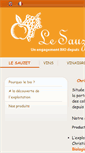 Mobile Screenshot of le-sauzet.fr
